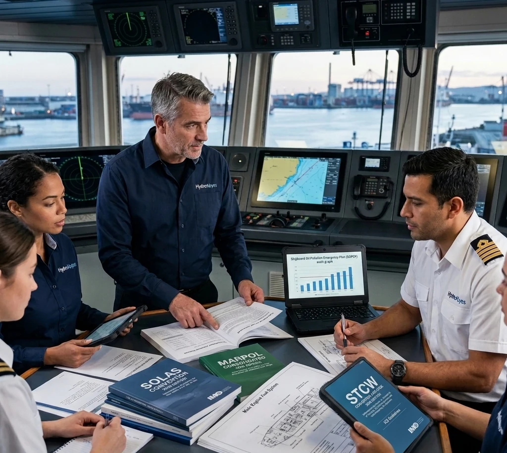 Gestión documental y tramitación marítima de HydroAbyss