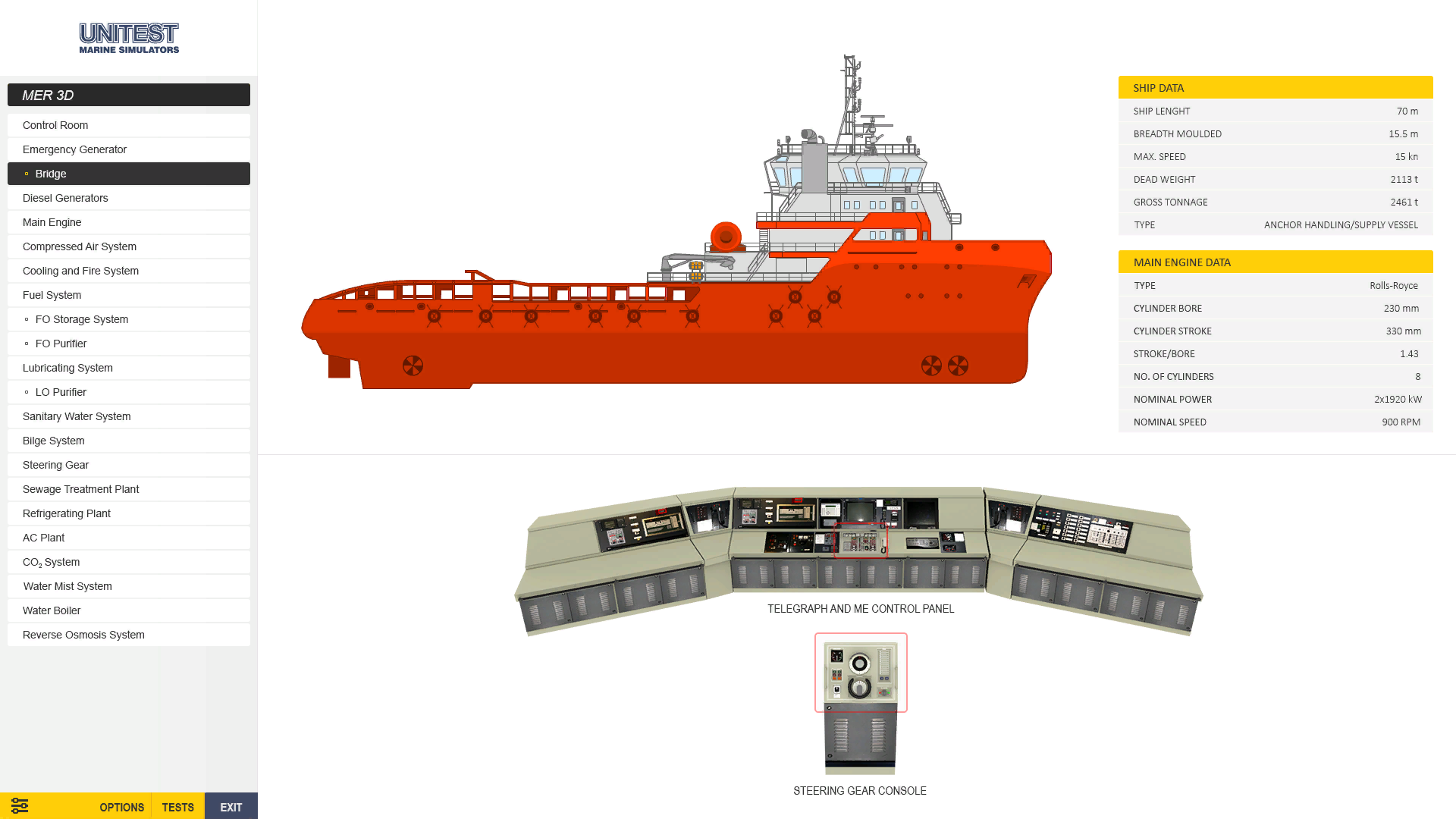 Single Console Simulator