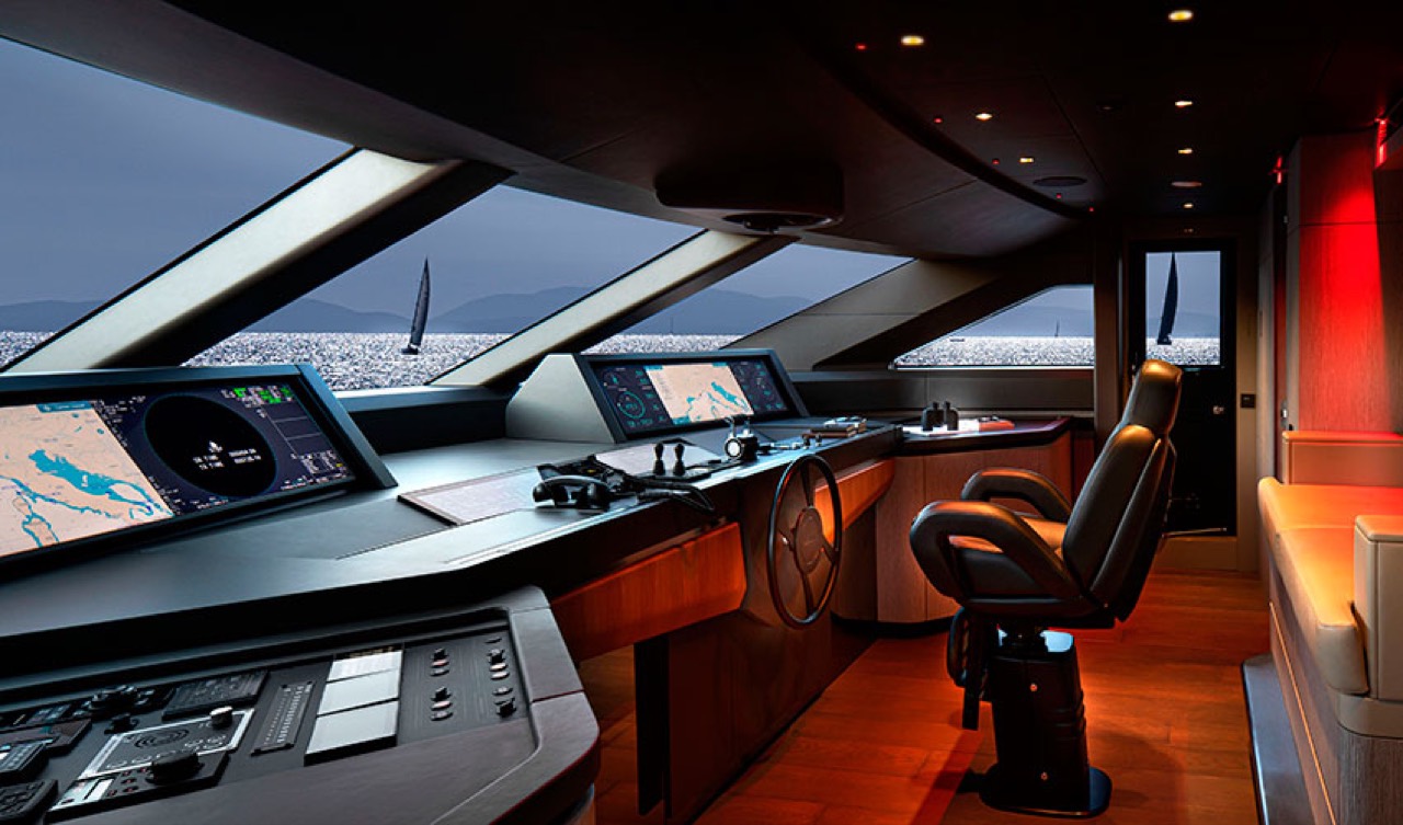 Control de navegación en puente de mando