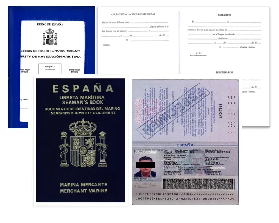 Documentación náutica para la tramitación de títulos marítimos en España